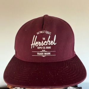 Minimalist Maroon Hat by Herschel